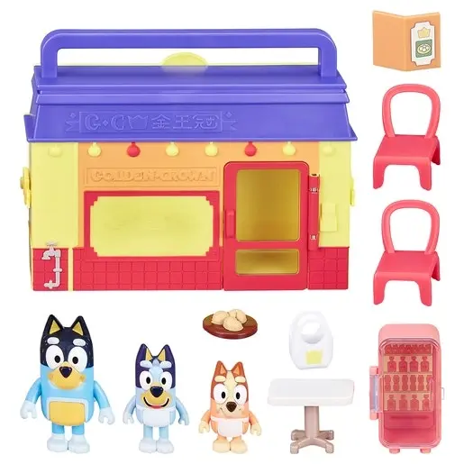 Bluey Takeaway Playset