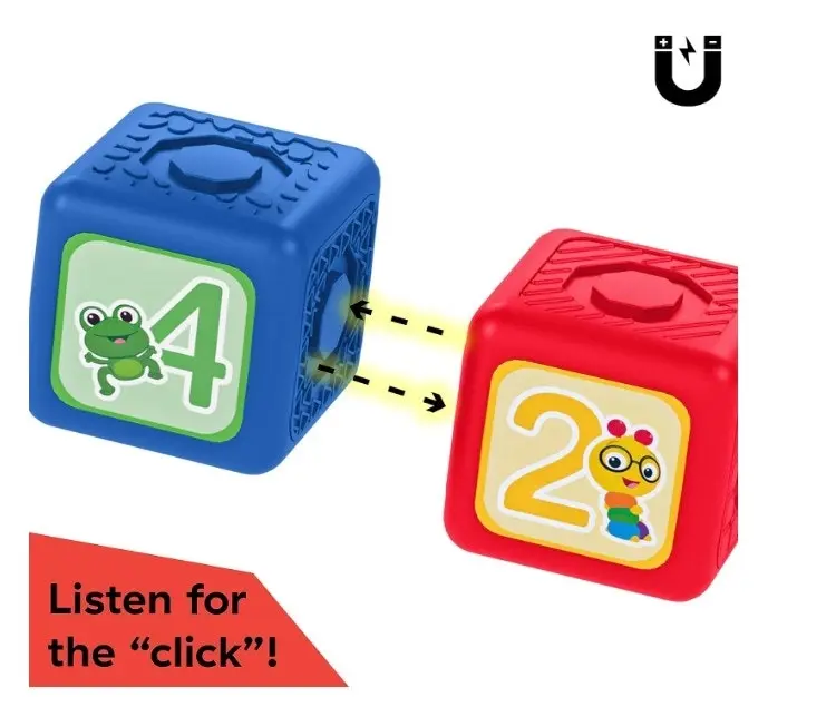 Baby Einstein Add & Stack Magnetic Blocks