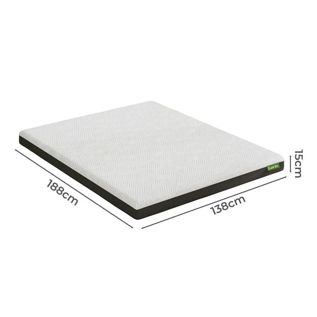 188x138cm UK Products Cleared Lavio Mattress Memory Foam  15cm Thick