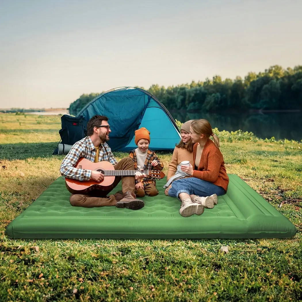 Mountview Self Inflating Mattress Camping Hiking Air bed Mat Pillow Bag Double