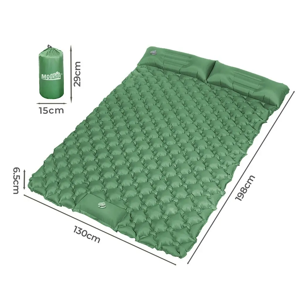 Mountview Self Inflating Mattress Camping Sleeping Mat Air Bed Pad Double 6.5CM