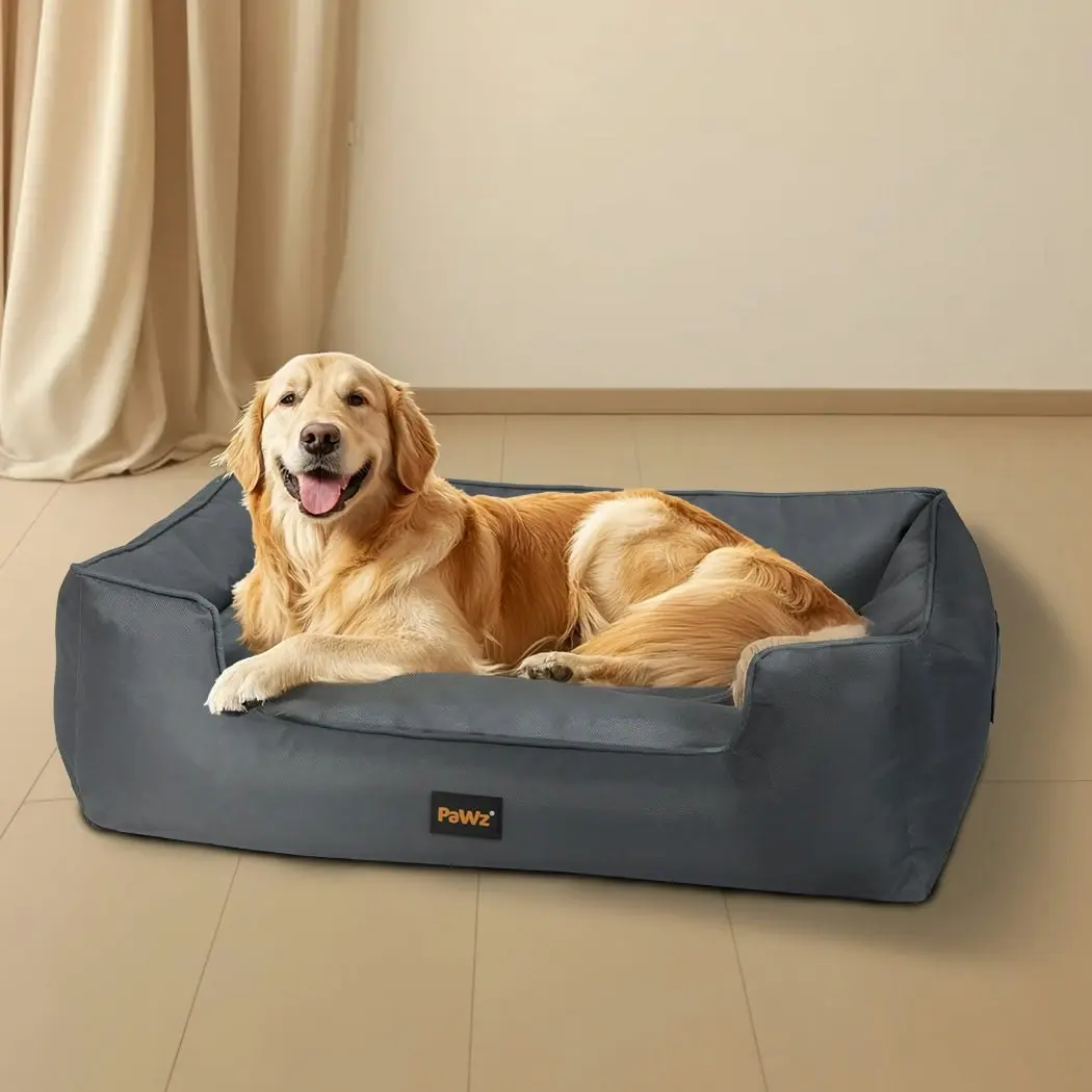 Pawz Waterproof Pet Dog Calming Bed Chew Proof Orthopaedic Removable Extra Large