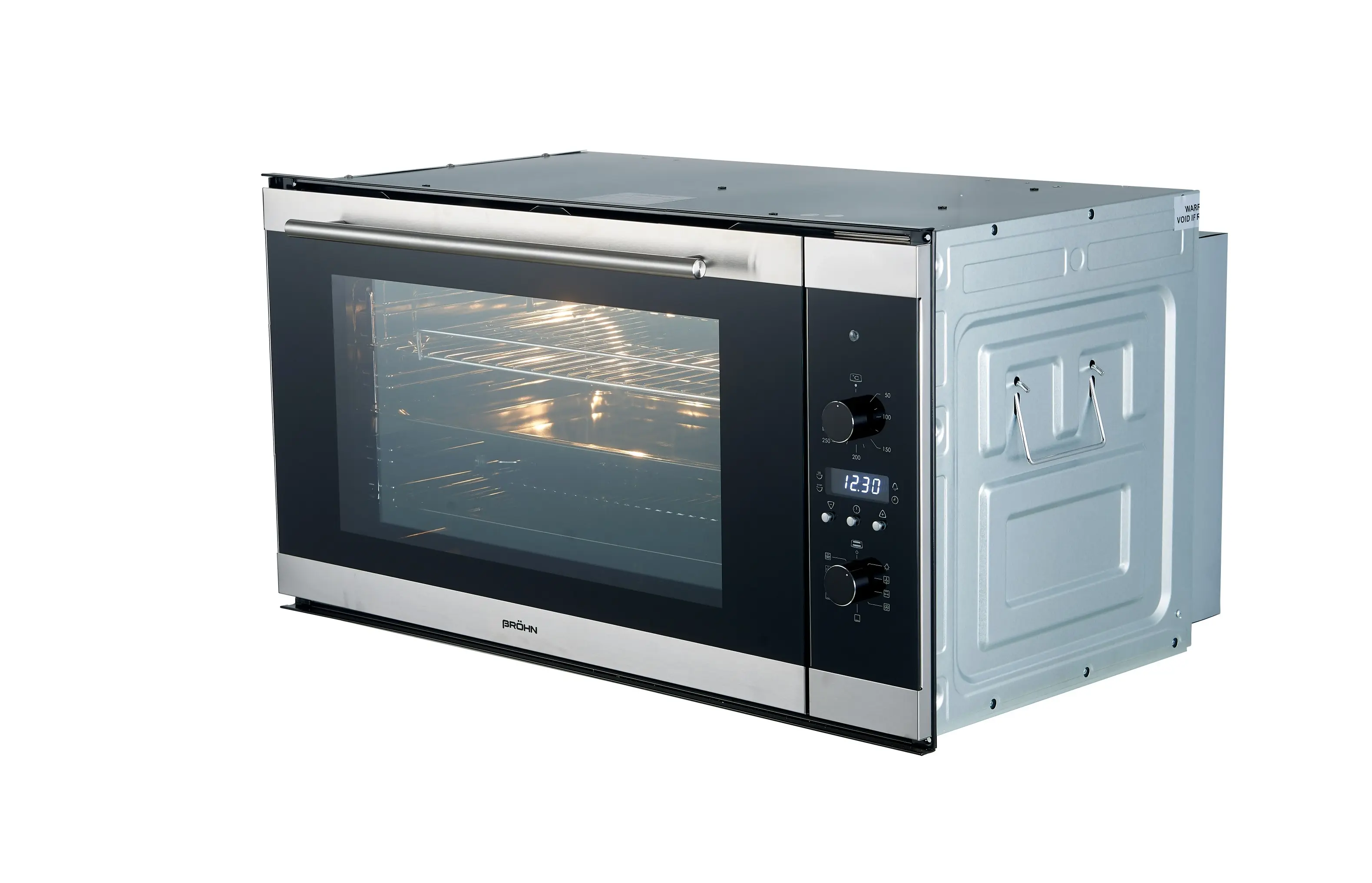 Brohn 90cm Built-in Electric Oven 9 Functions with Rotisserie