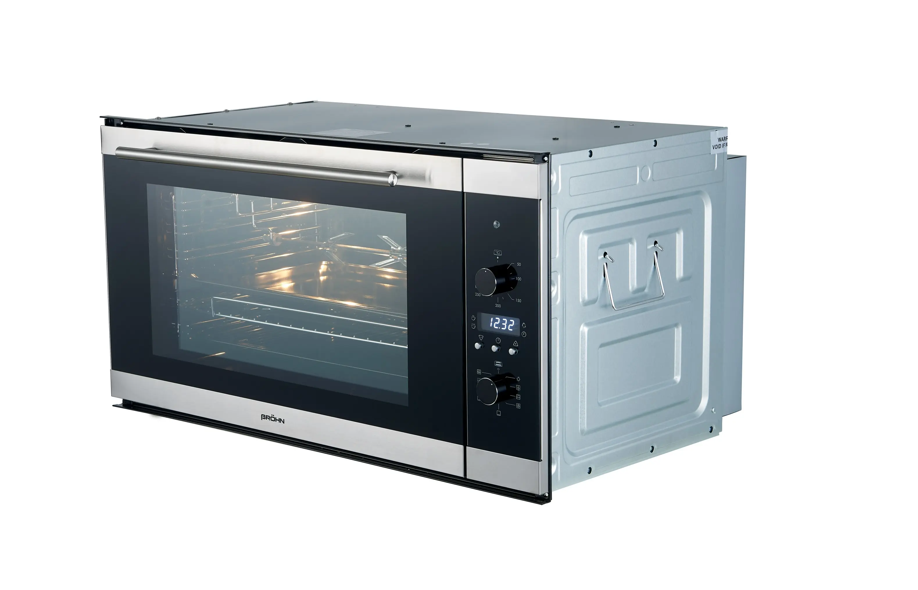 Brohn 90cm Built-in Electric Oven 9 Functions with Rotisserie