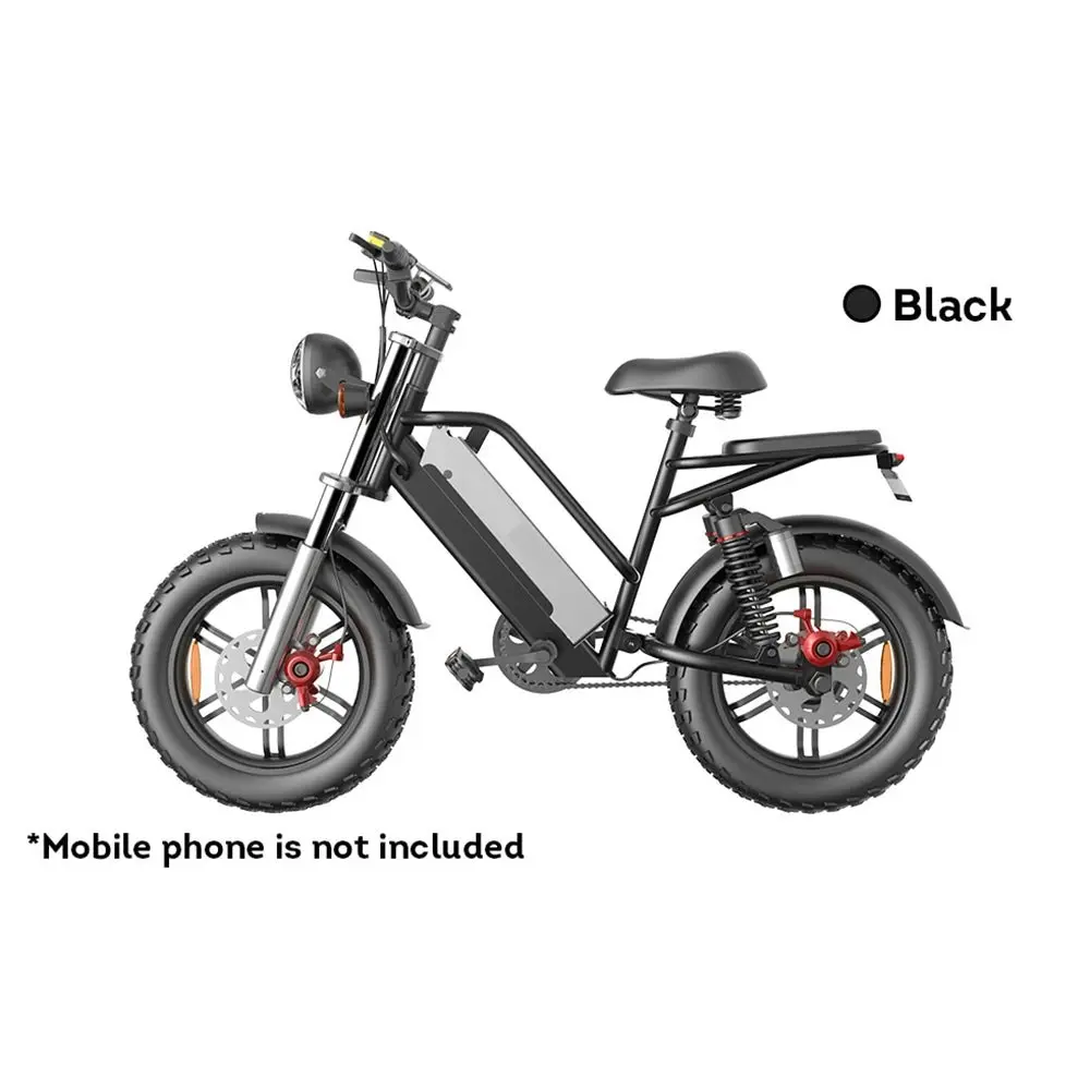 VOLTUS D70 48V 750W 20Ah 20.4 Inches Electric Bike Rekote Alarm