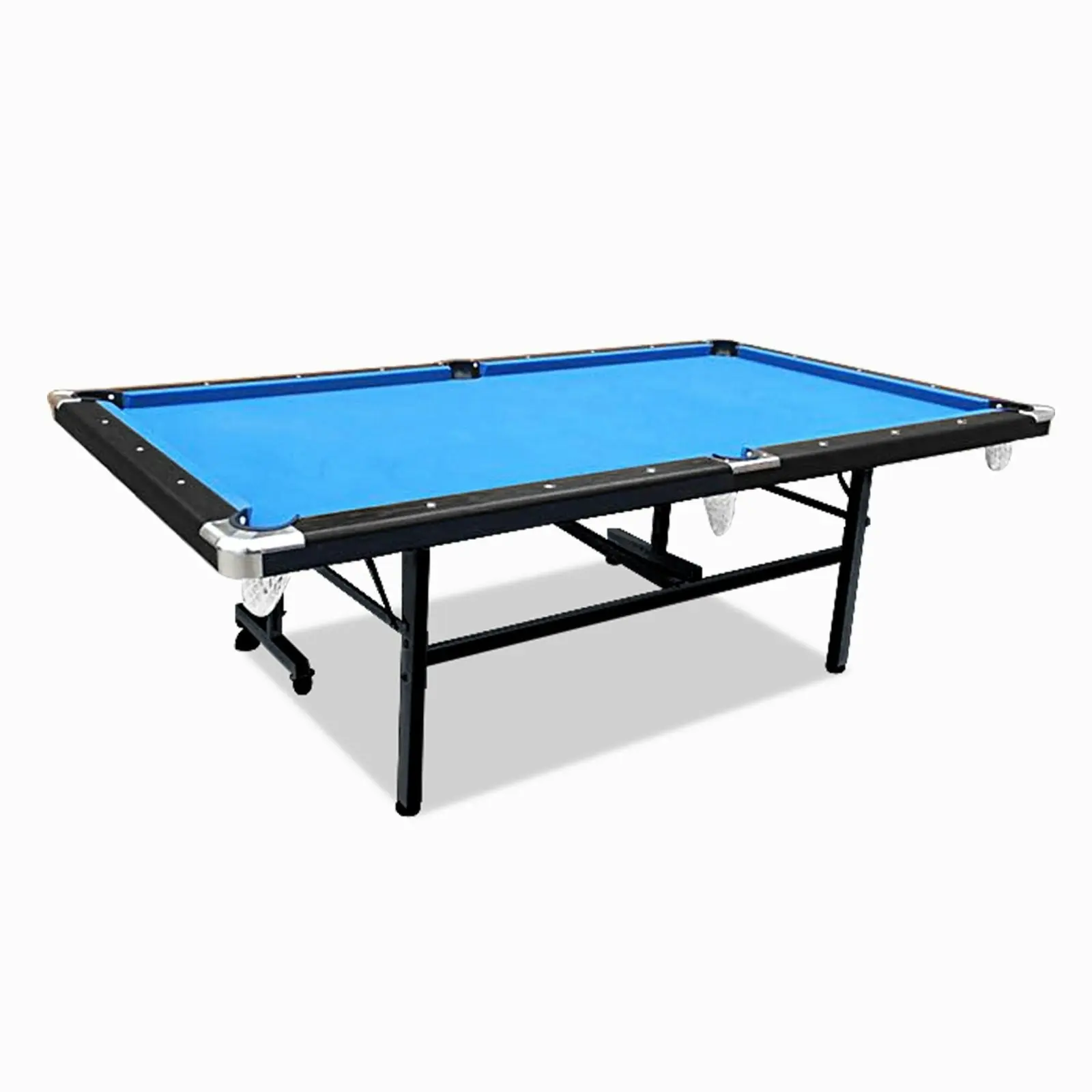 CUETIQ 7FT Foldable Pool Table Billiard Table Free Accessory For Small Room