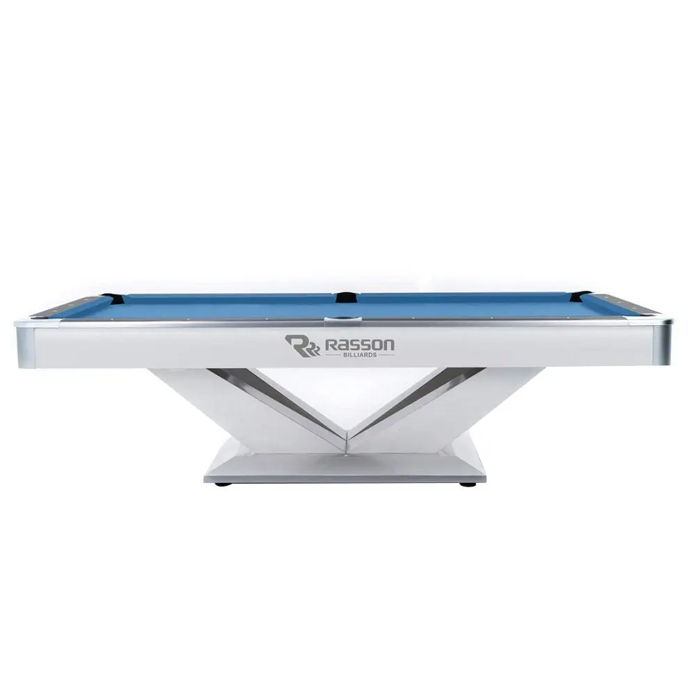 RASSON 8FT Victory II Plus Competition Pool / Billiards / Snooker Table - White