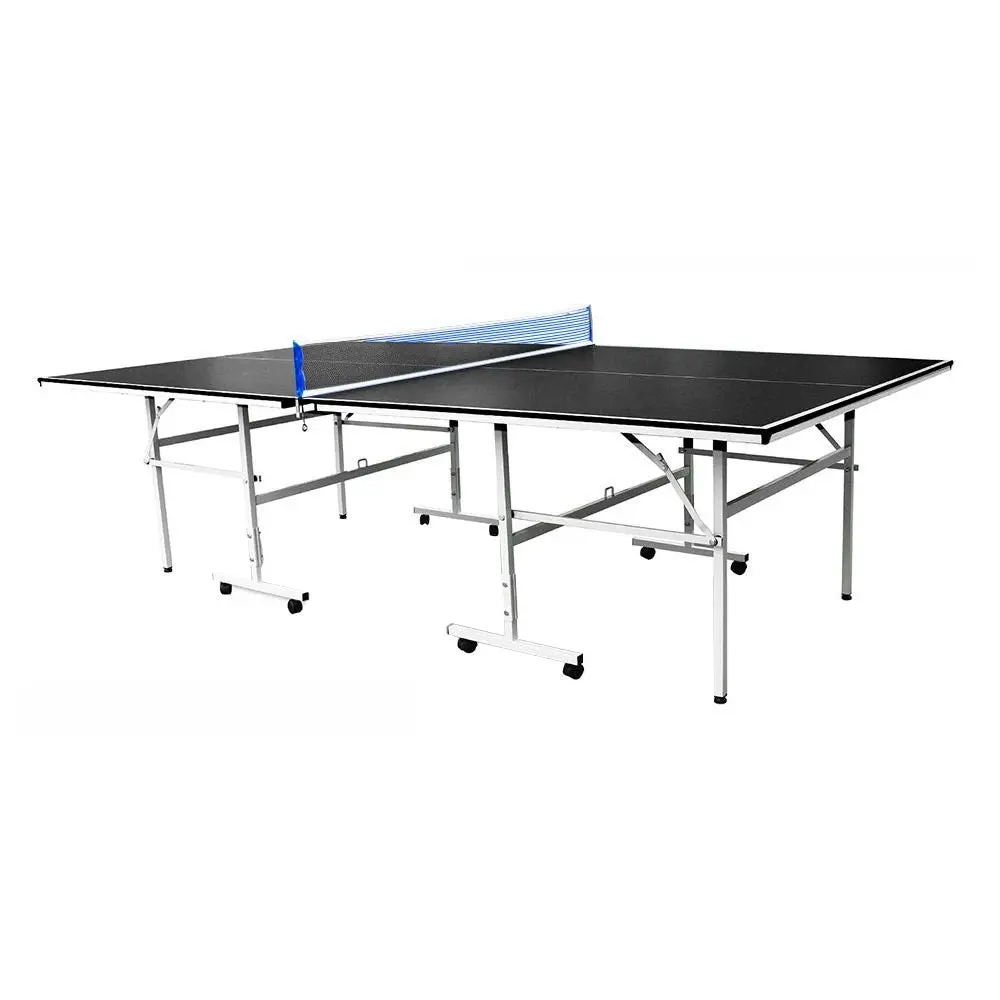 SPINIX Indoor Rollaway 13mm Table Tennis Ping Pong Table With Free Accessories