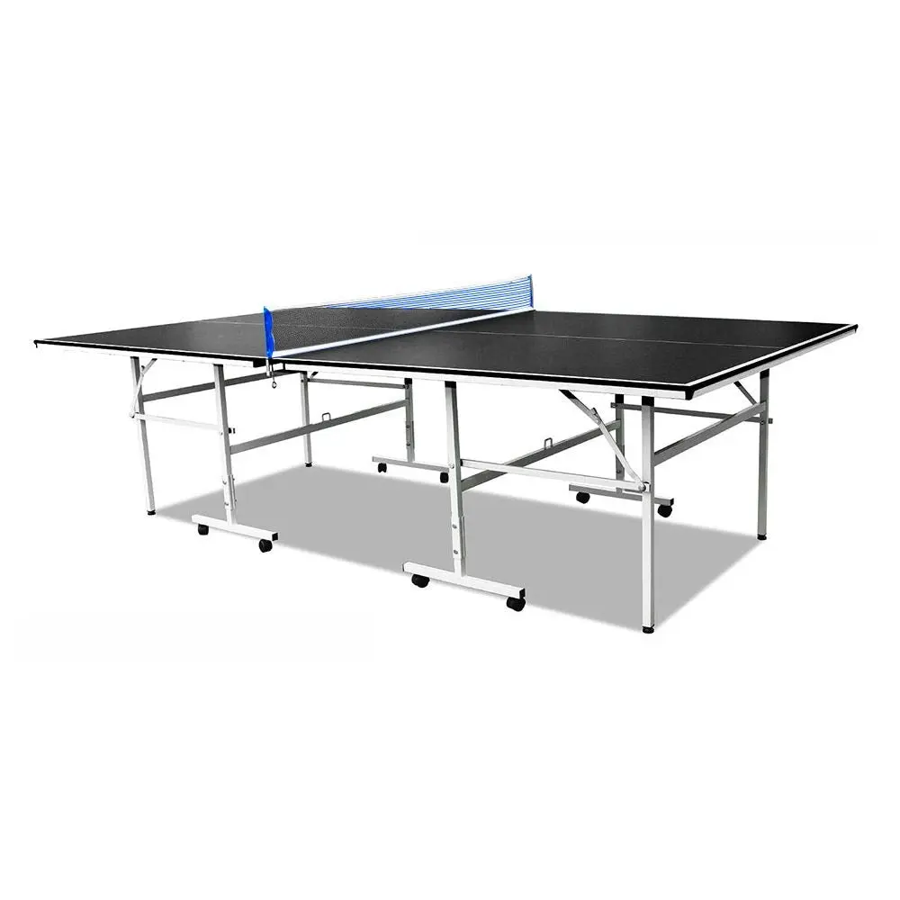 SPINIX Indoor Rollaway 13mm Table Tennis Ping Pong Table With Free Accessories