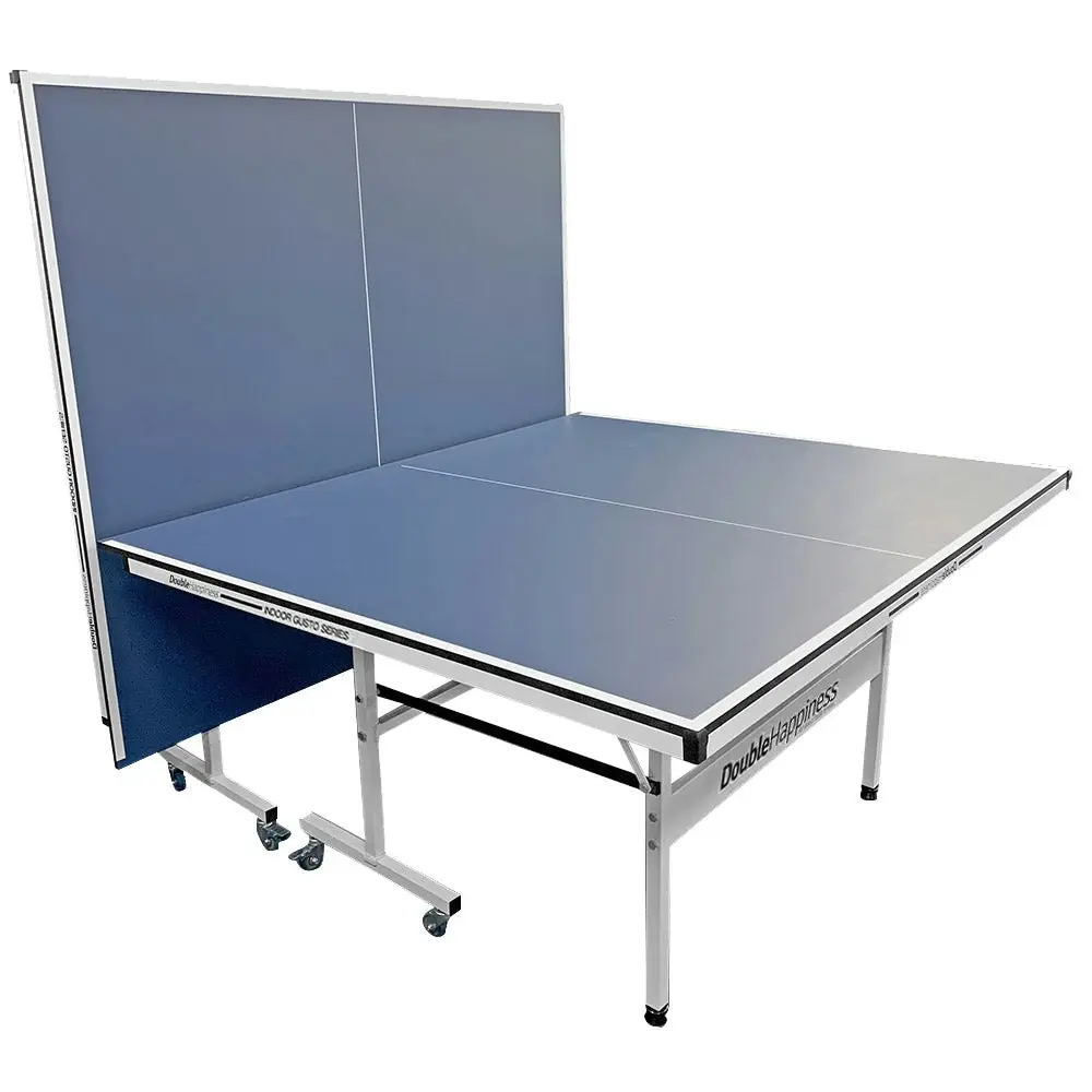 SPINIX Premium 16 Indoor Table Tennis/Ping Pong Table With Free Accessories - Blue Top