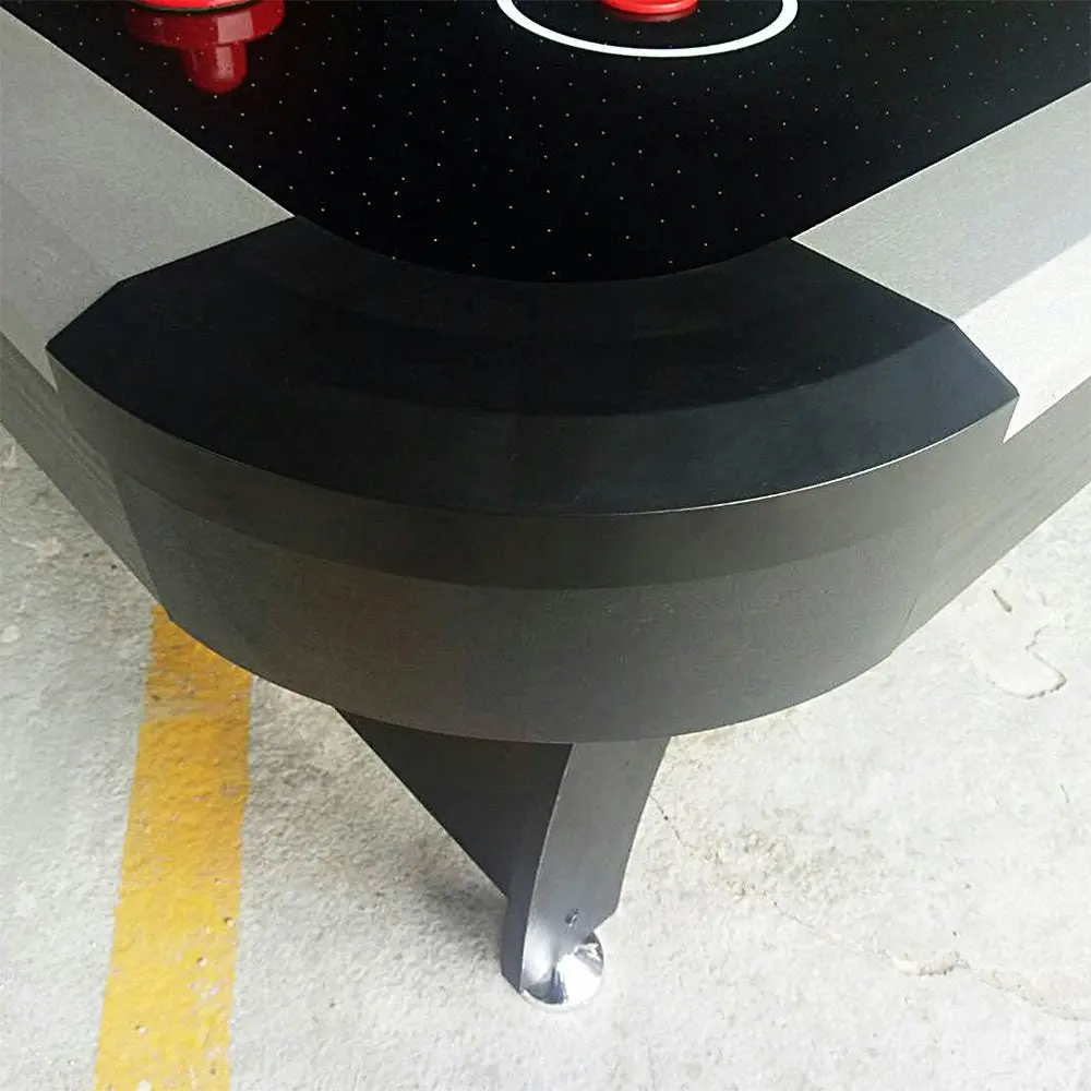 AIRMAX AH13 7FT Air Hockey Table LED Electronic Scoring System - Black