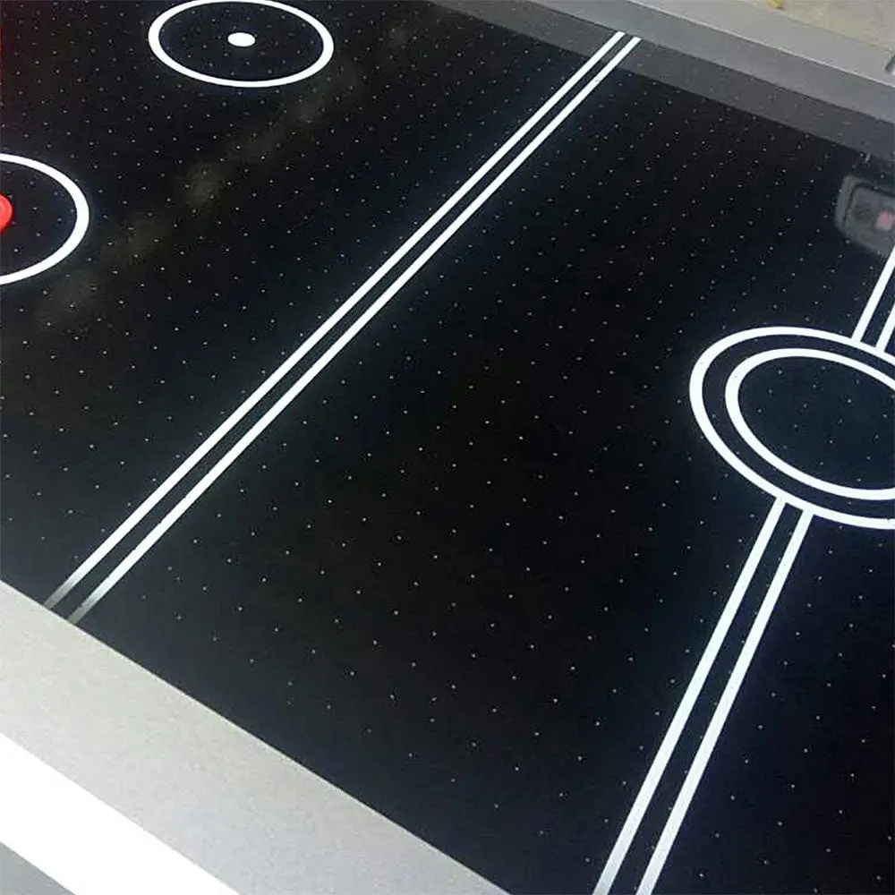 AIRMAX AH13 7FT Air Hockey Table LED Electronic Scoring System - Black