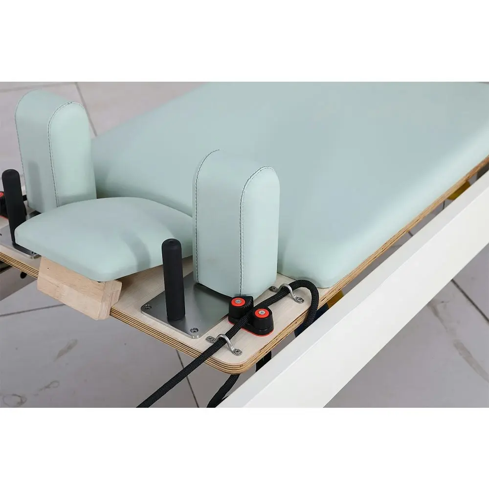 COREVA MN011 After Discount: $2184 Fashion Design Stability Pilates Reformer Home Gym Train Equipment Machine - White