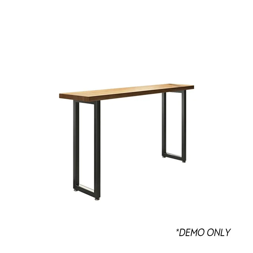 LIVARA 120/160/240/300CM Length Table/Bar Stool Solid Wood Tabletop