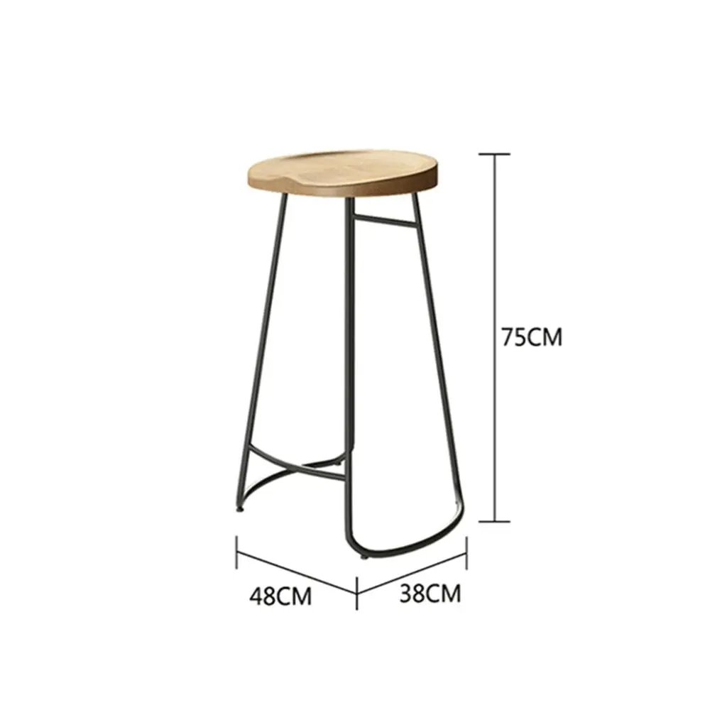 LIVARA 120/160/240/300CM Length Table/Bar Stool Solid Wood Tabletop