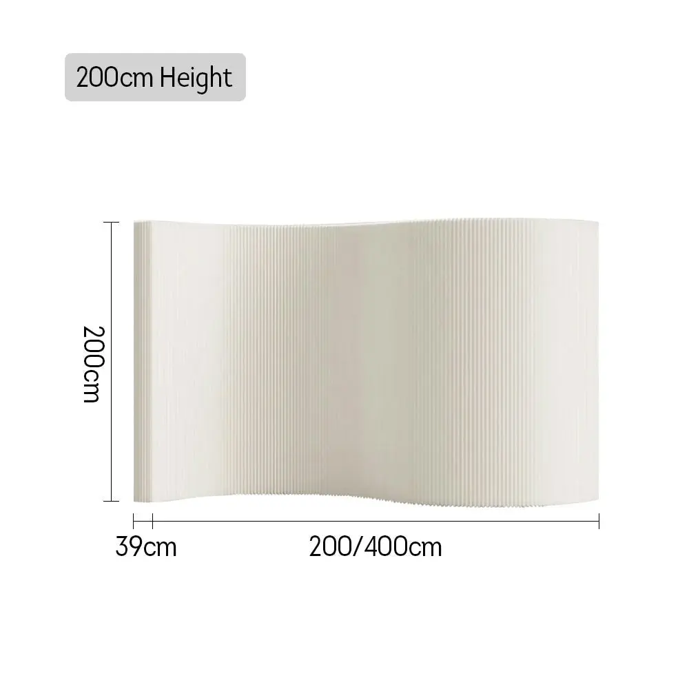 LIVARA 200/400cm Length Minimalist Style Room Divider - White