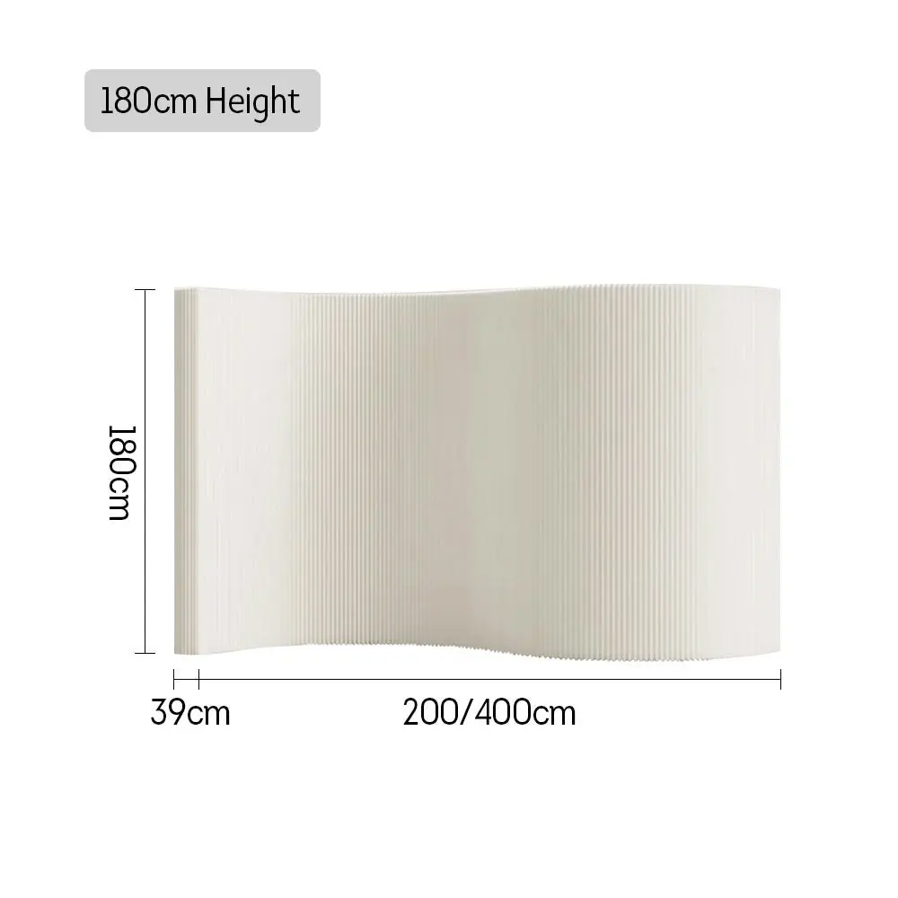 LIVARA 200/400cm Length Minimalist Style Room Divider - White