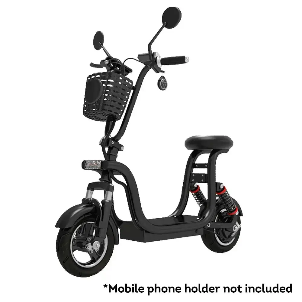 GLIDER CC1 48V 400W 13Ah Single Motor Foldable Electric Scooter W/ Baby Seat