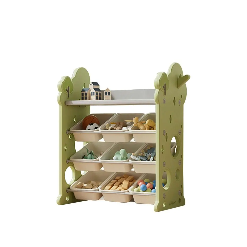 LIVARA Multifunctional Toy Storage Rack Bookshelf