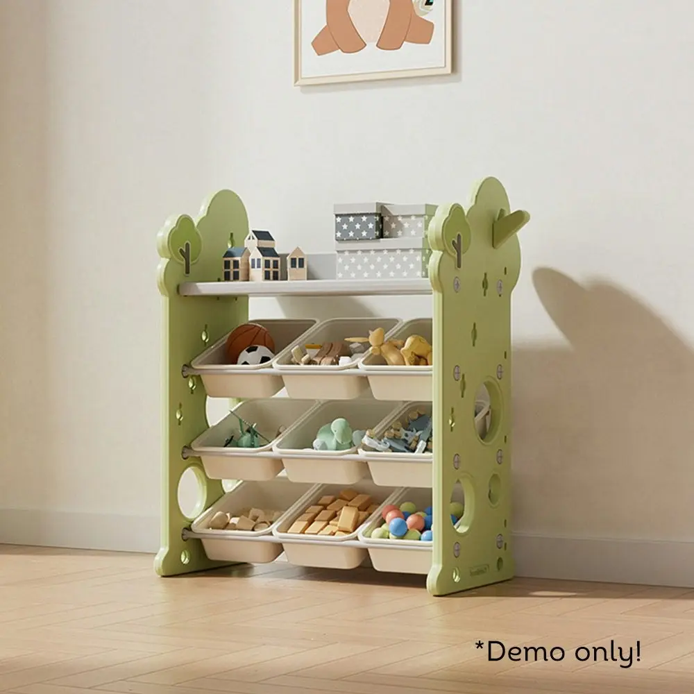 LIVARA Multifunctional Toy Storage Rack Bookshelf