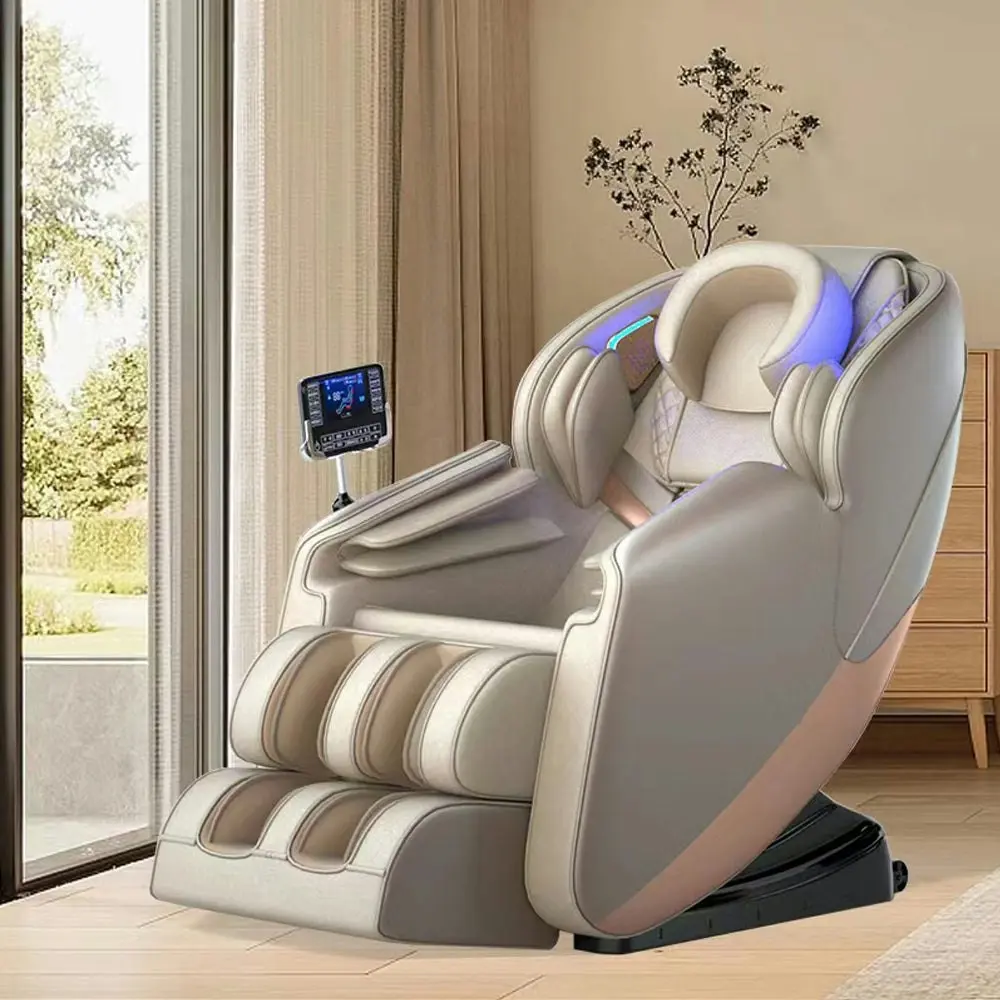 RELAXA 8-Point S9B Massage Chair with Zero Gravity - Khaki