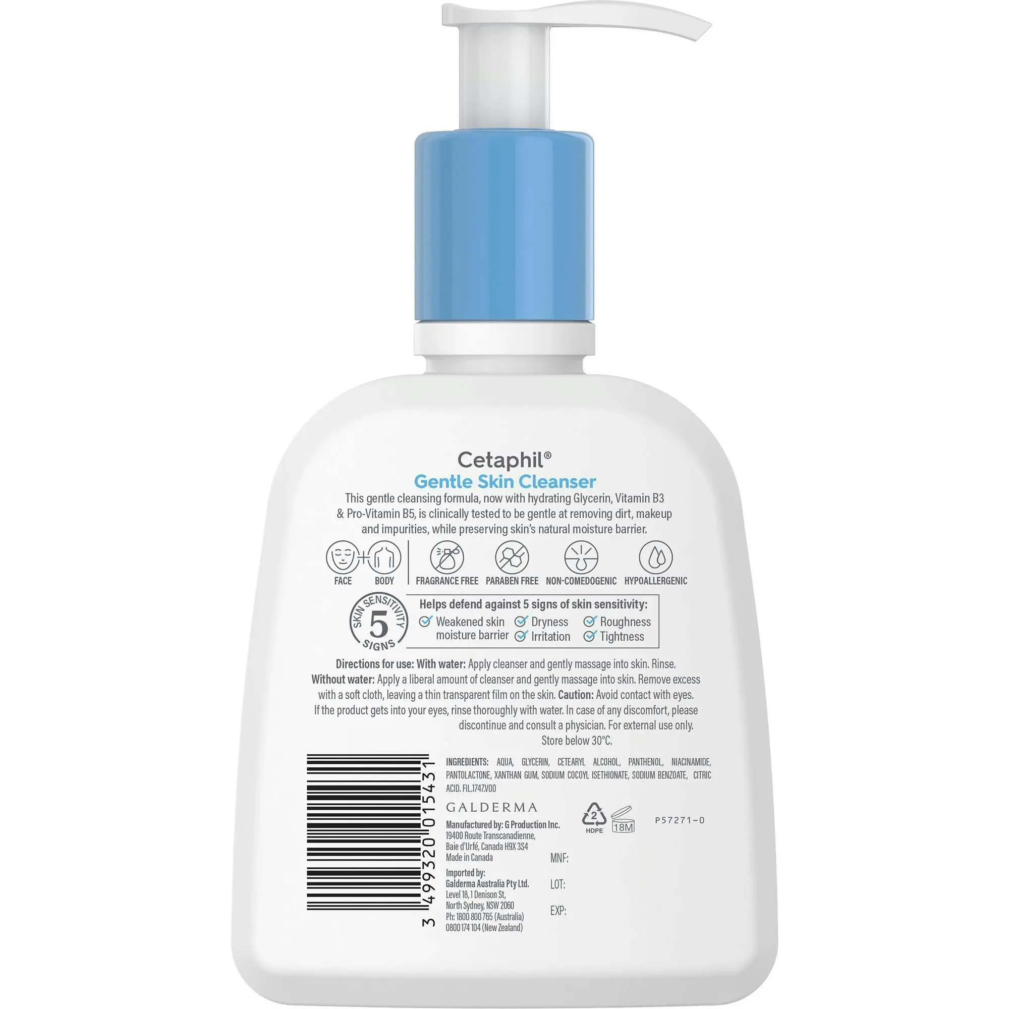 Cetaphil Gentle Skin Cleanser 236mL