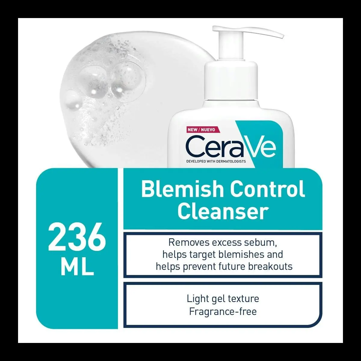 CeraVe Blemish Control Cleanser 236ml