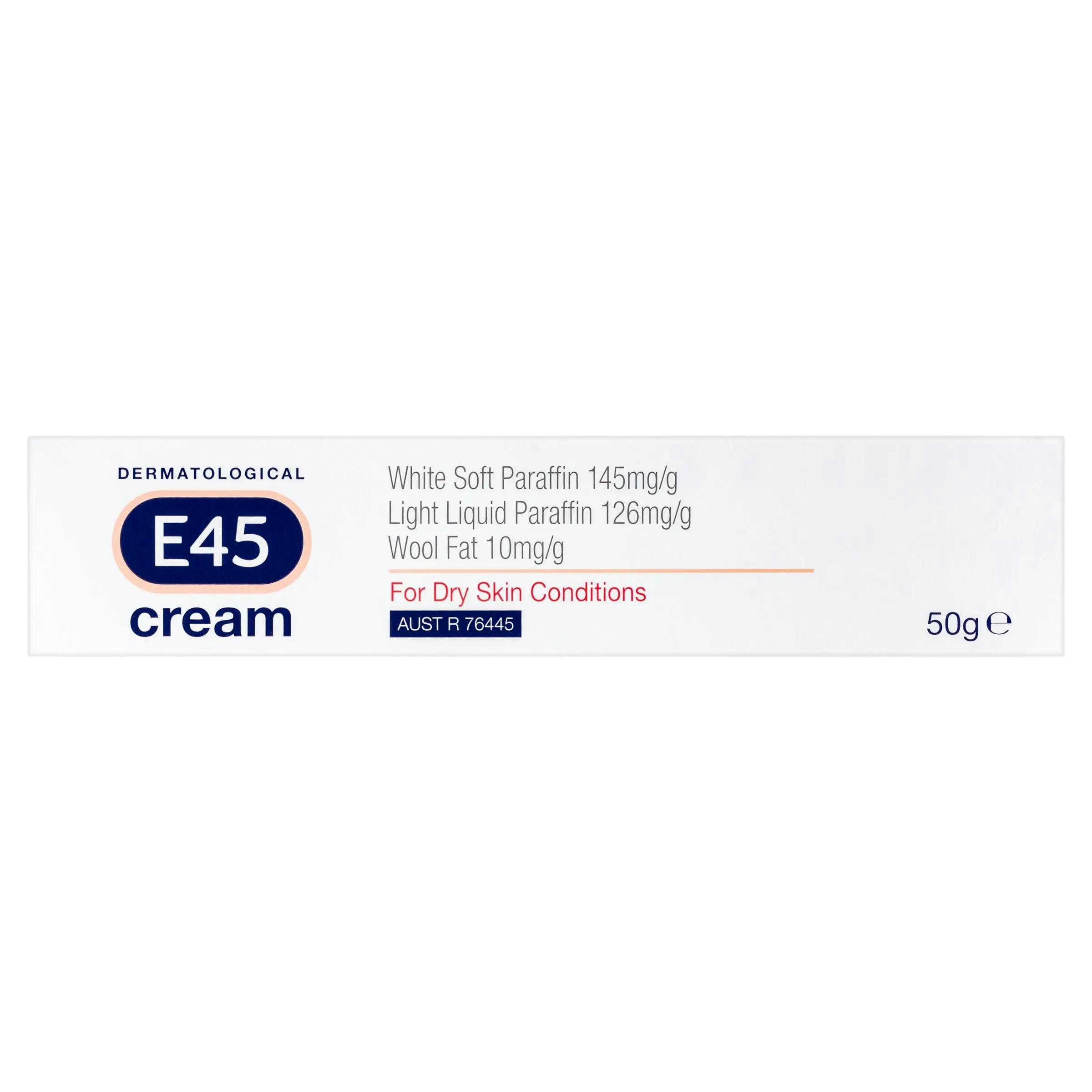 E45 Moisturising Cream for Dry Skin & Eczema 50g