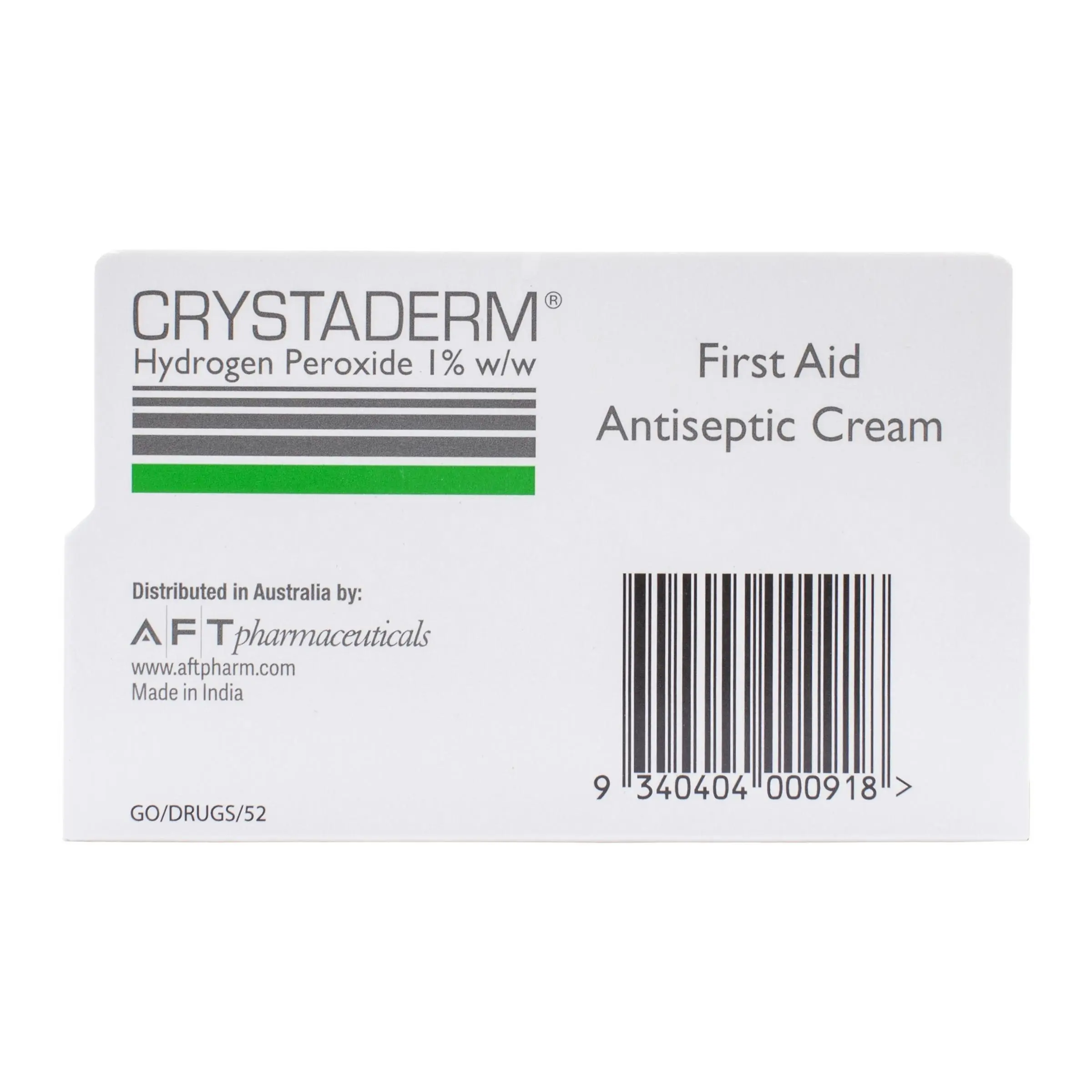 Crystaderm First Aid Antiseptic Cream 10g