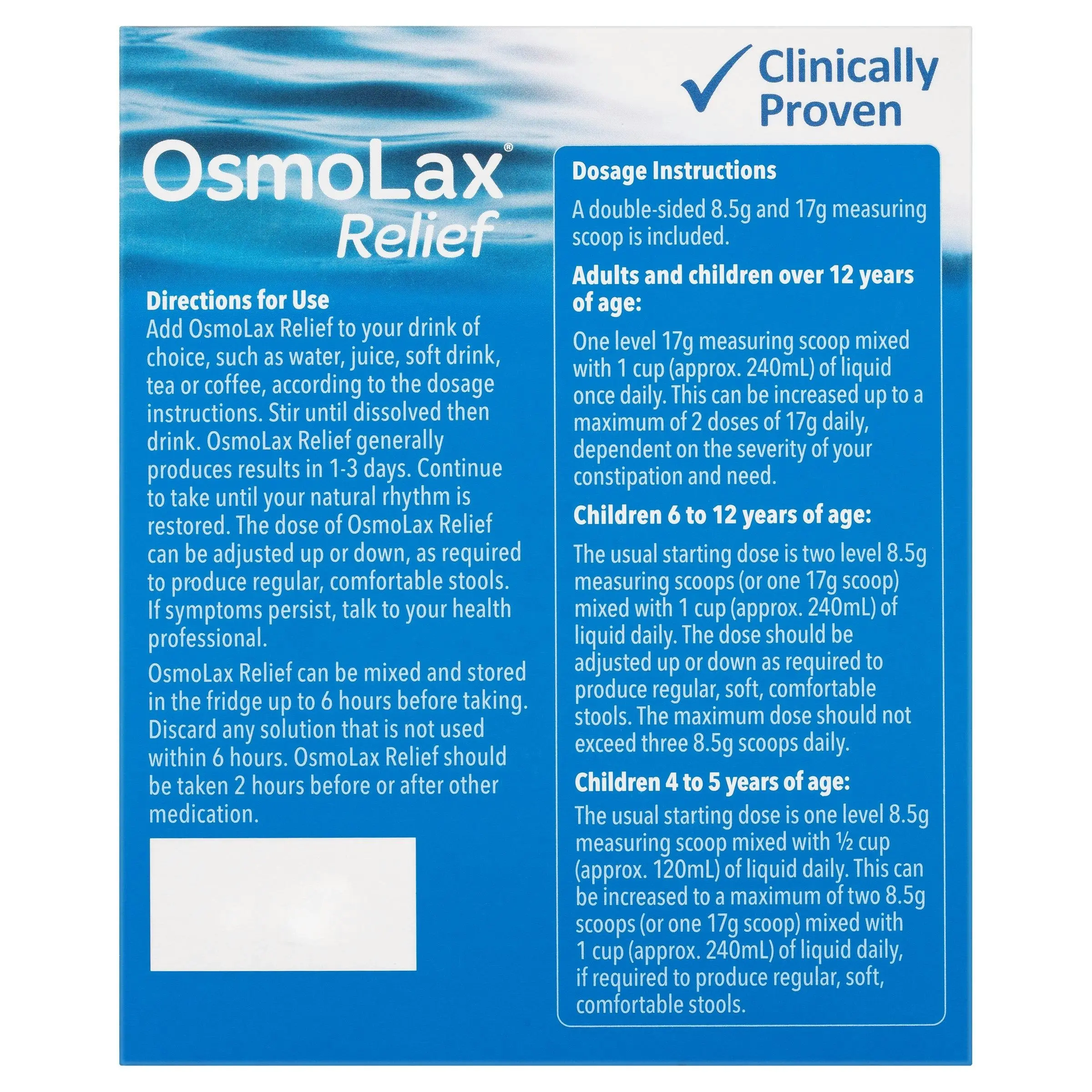 OsmoLax Relief 595g