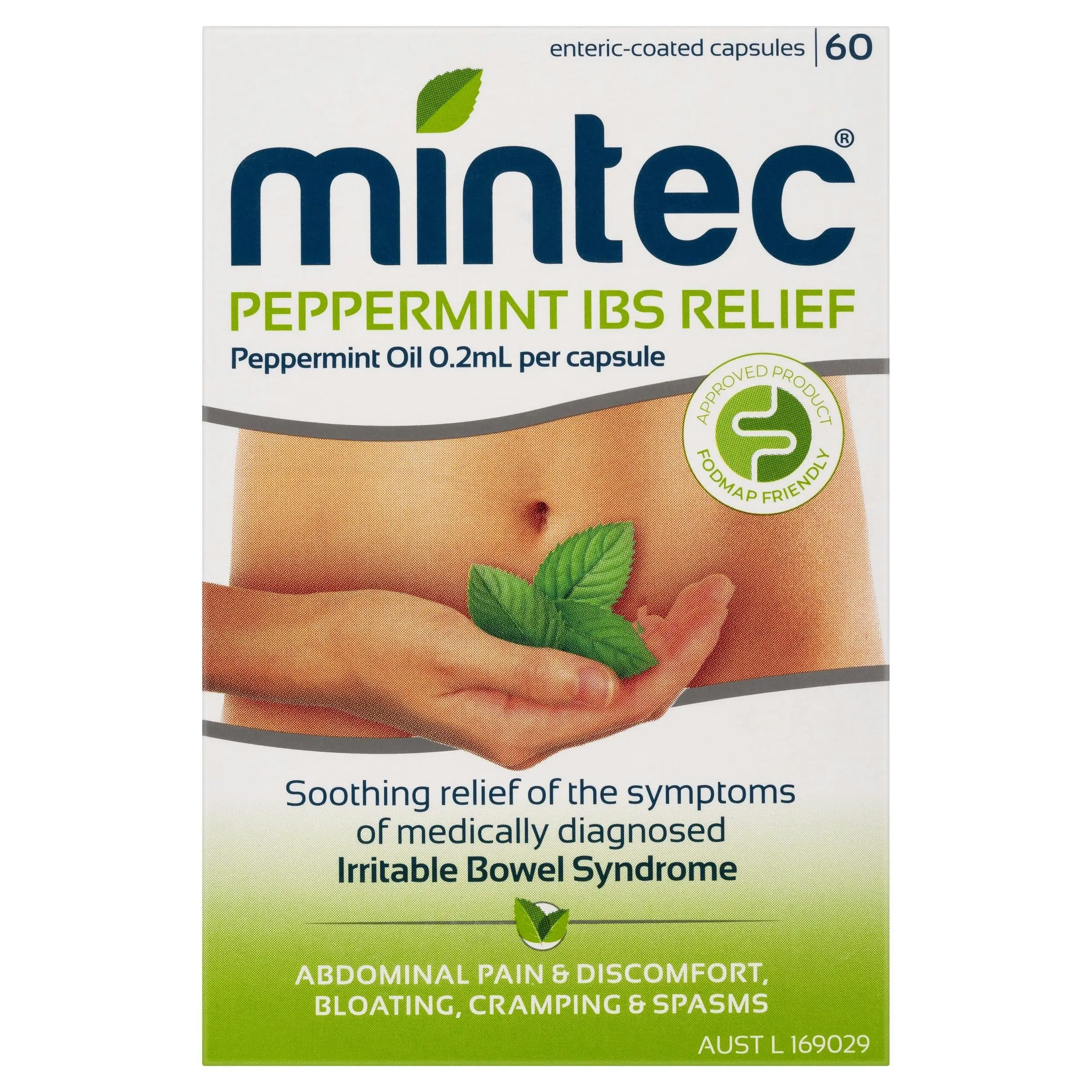 Mintec Peppermint IBS Relief 60 Capsules