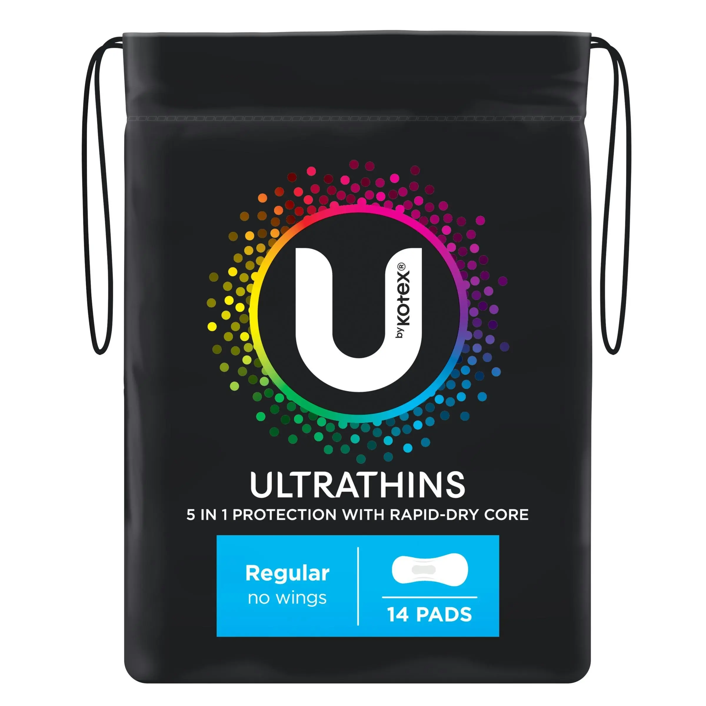 U by Kotex Regular Ultrathins Pads 14 Pack