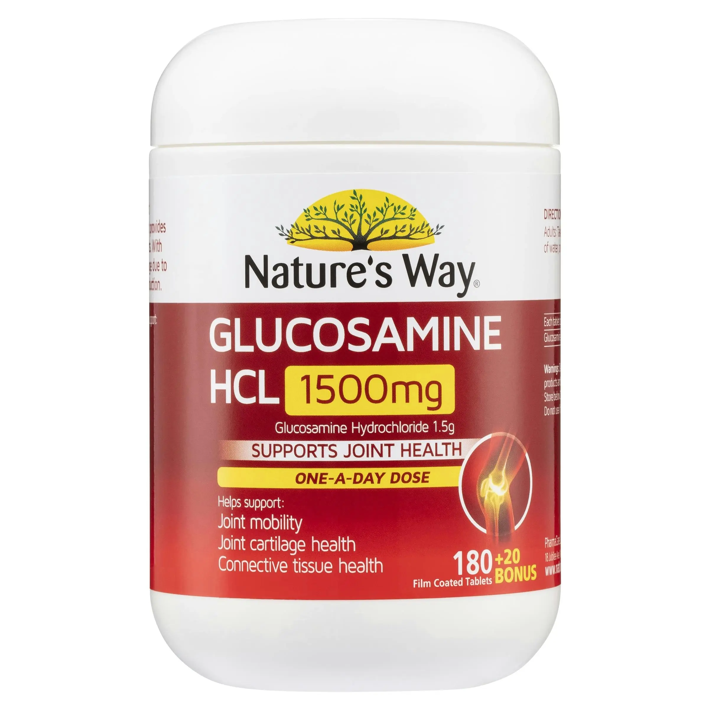 Nature's Way Glucosamine HCL 1500Mg 200 Capsules