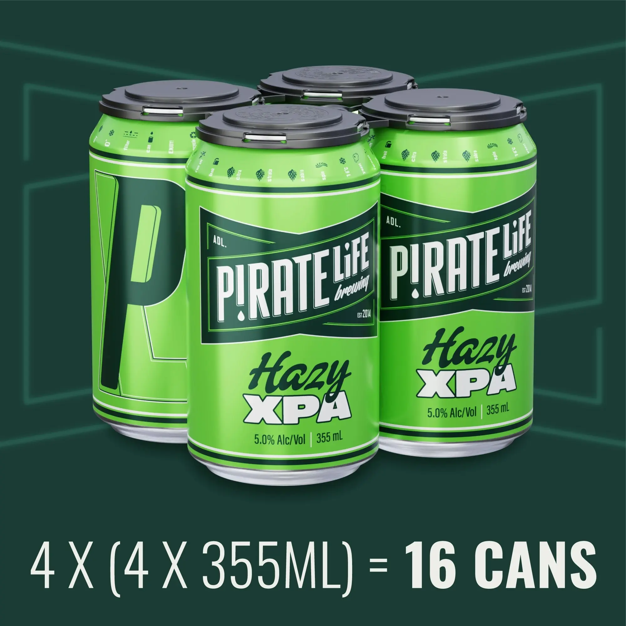 Pirate Life Hazy XPA 16x 355mL Cans