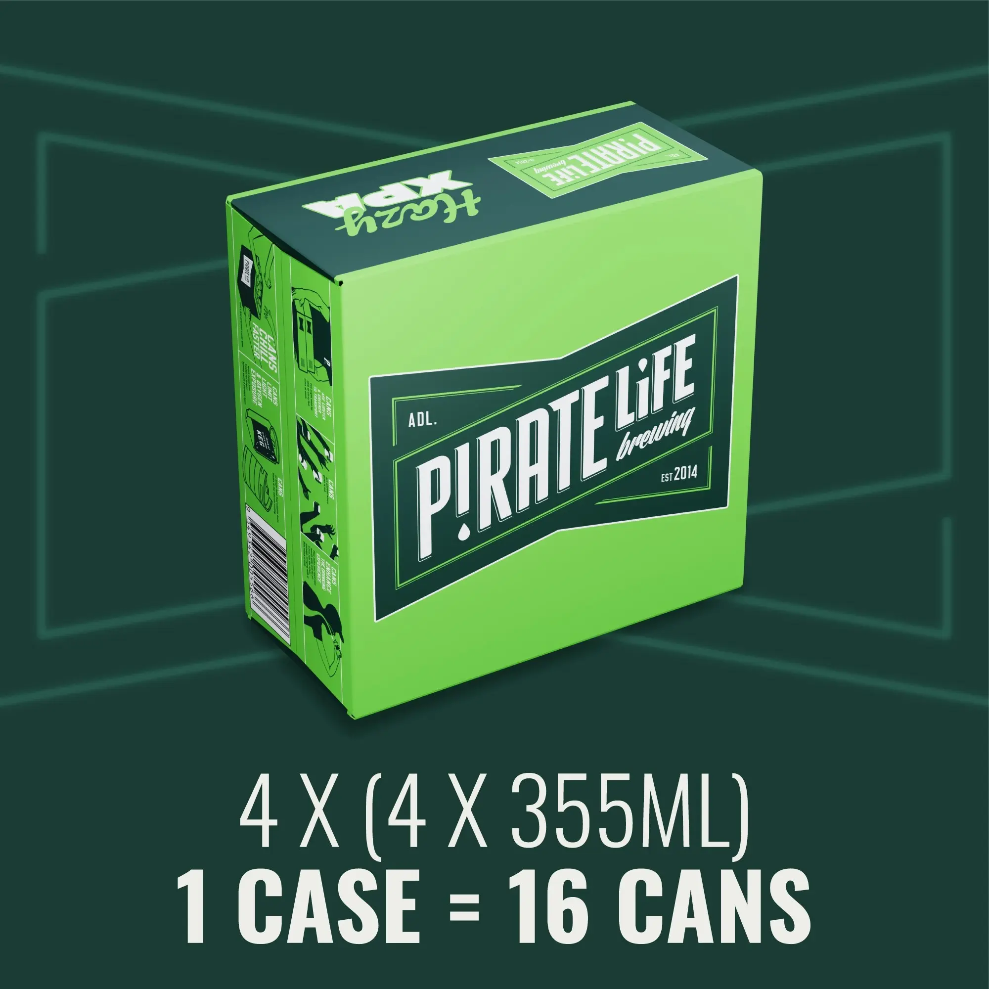 Pirate Life Hazy XPA 16x 355mL Cans