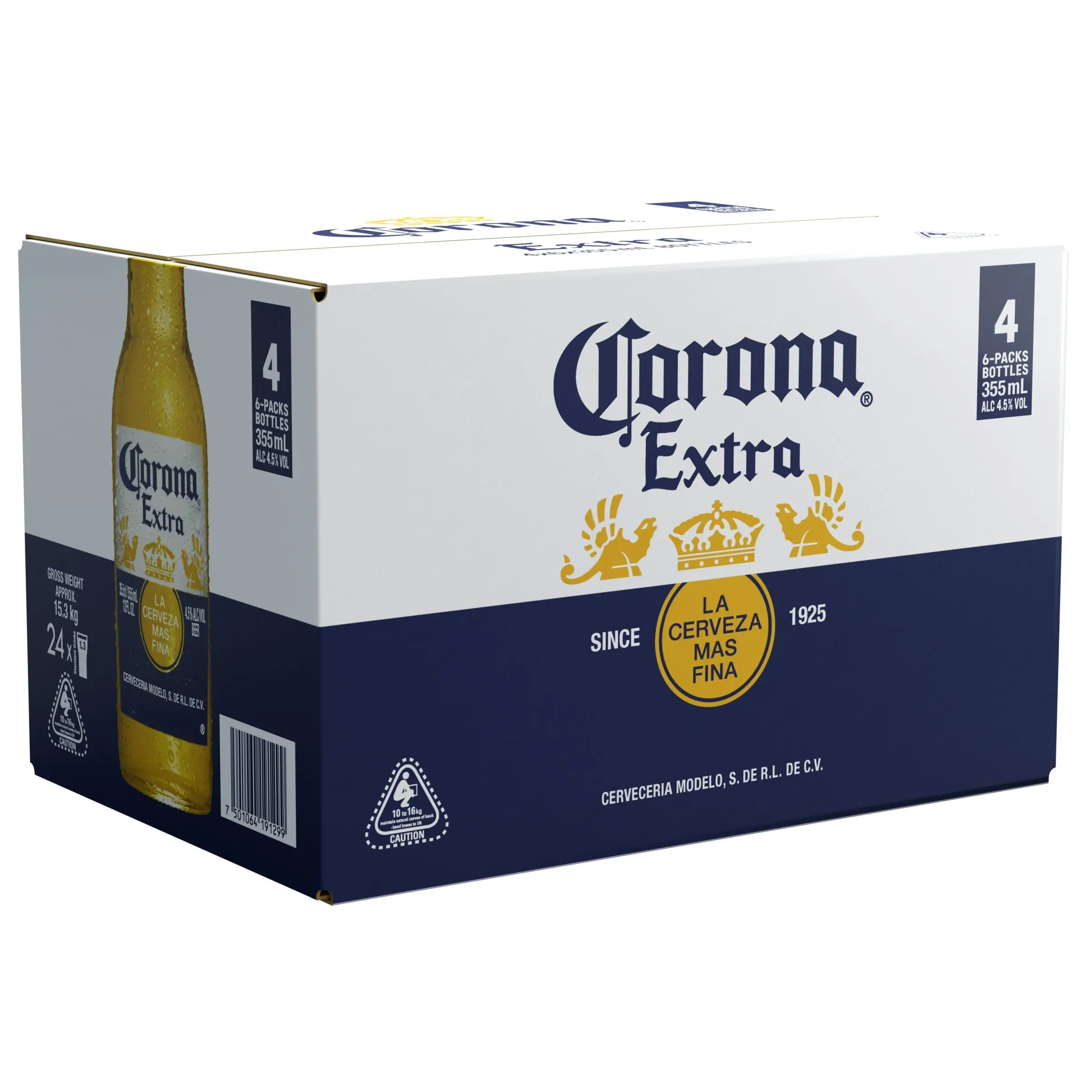 Corona Extra Beer Case 24 x 355mL Bottles