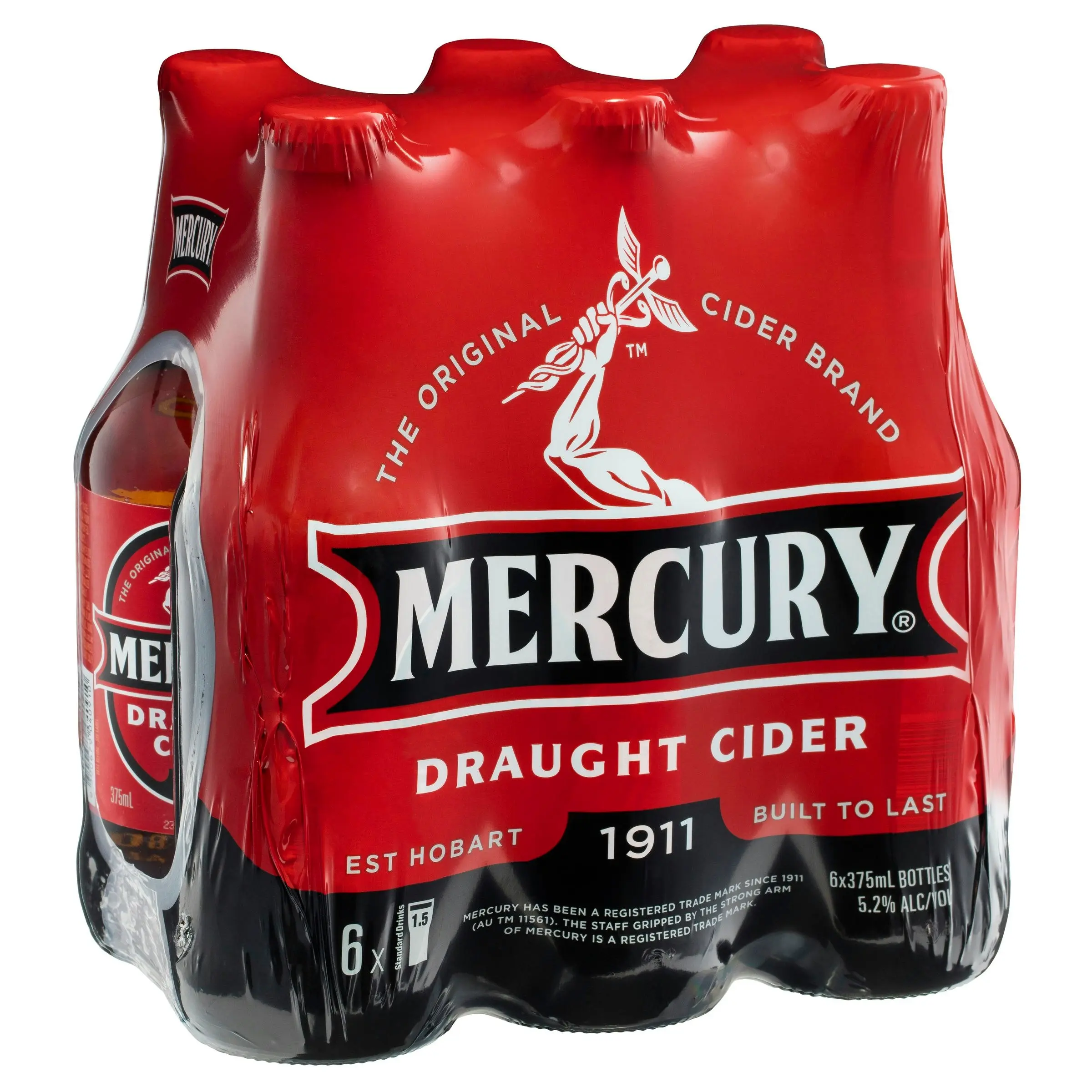 Mercury Draught Cider Case 24 x 375mL Bottles