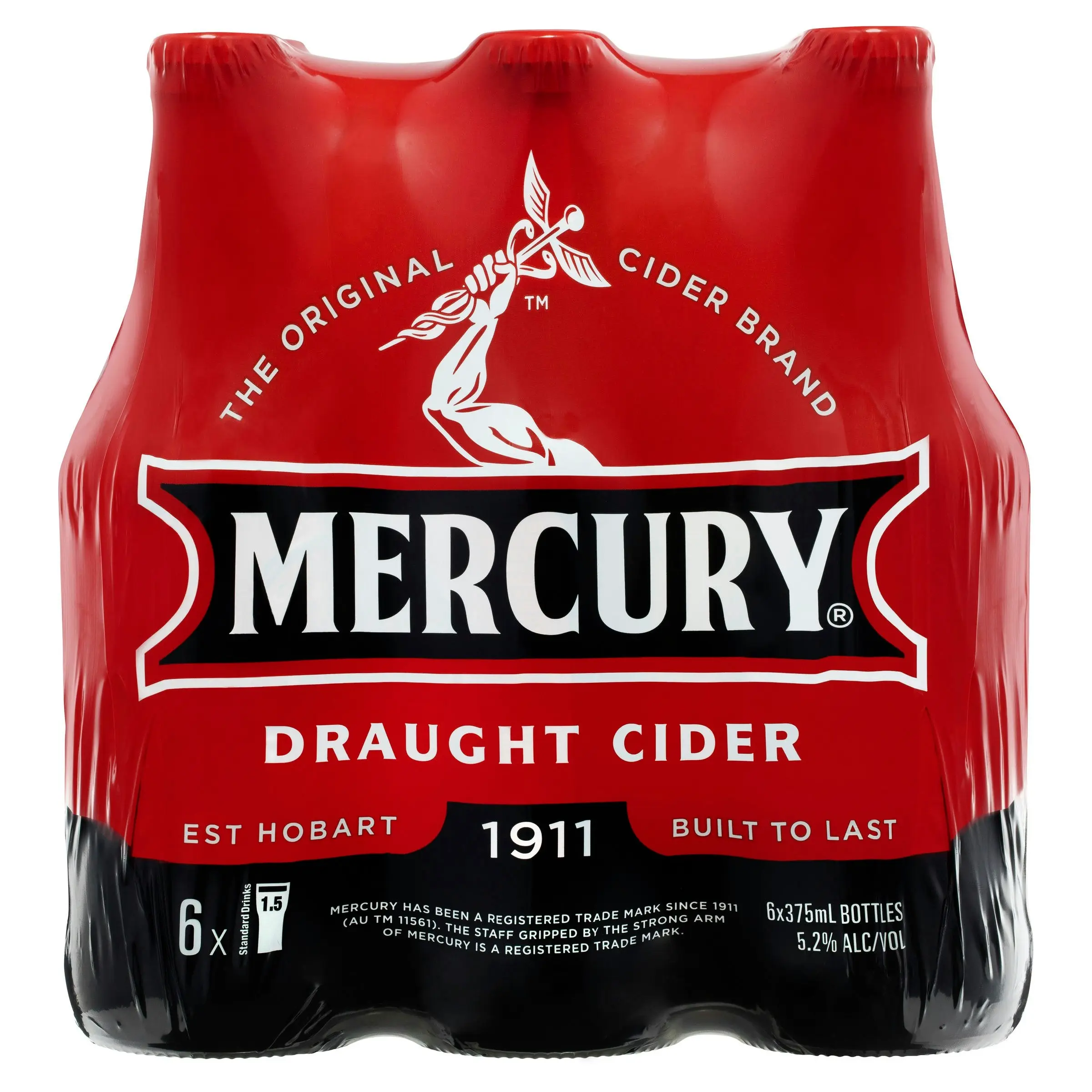 Mercury Draught Cider Case 24 x 375mL Bottles