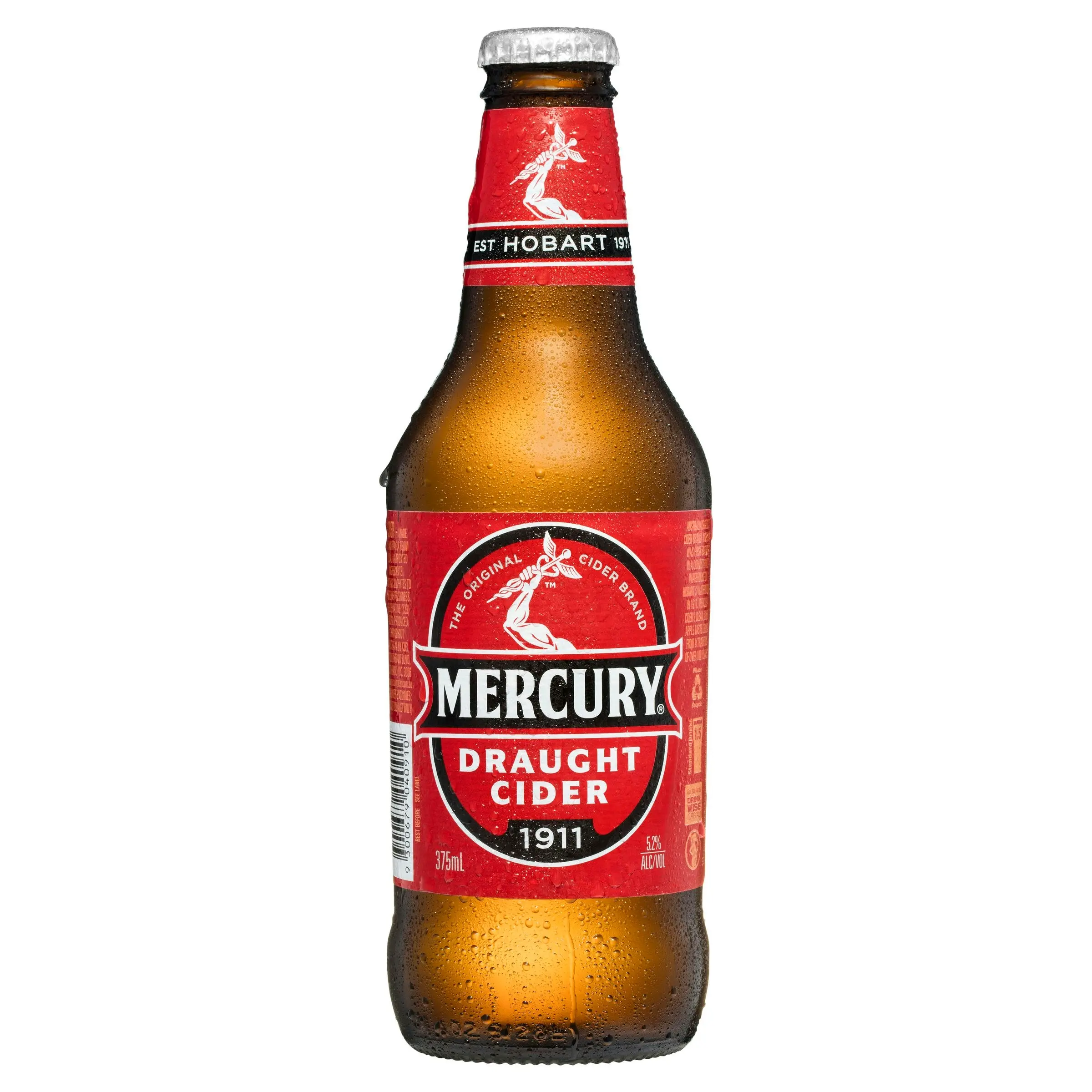 Mercury Draught Cider Case 24 x 375mL Bottles