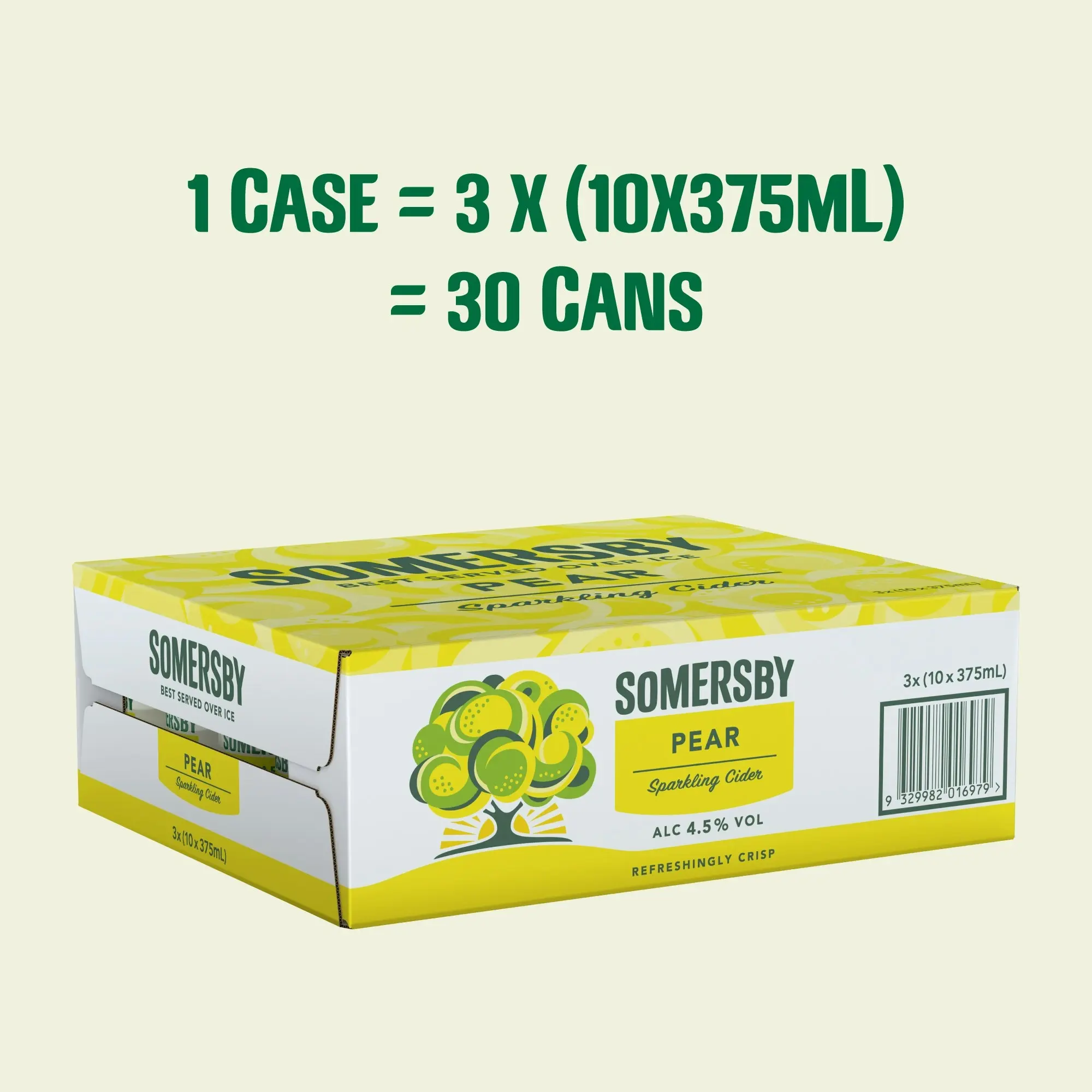 Somersby Pear Cider 30 Pack 375mL