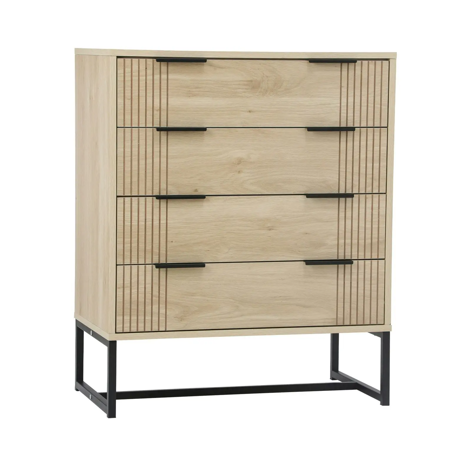 Oikiture 4 Chest of Drawers Natural LINE