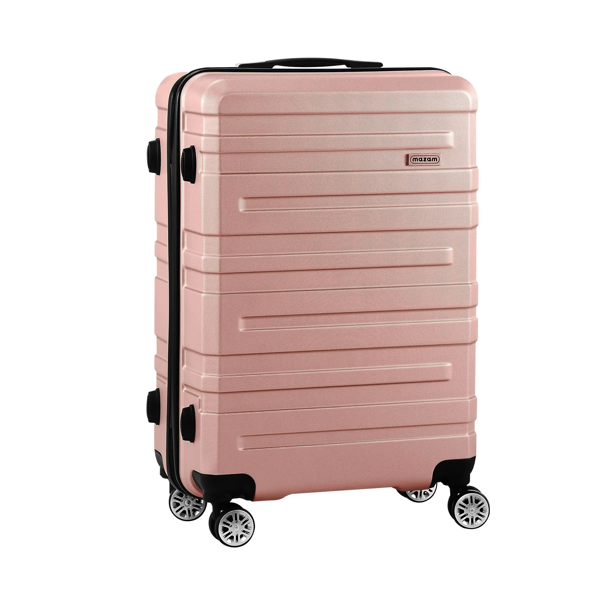 Mazam 28" Luggage Suitcase Trolley Set Travel TSA Lock Storage Hard Case Pink