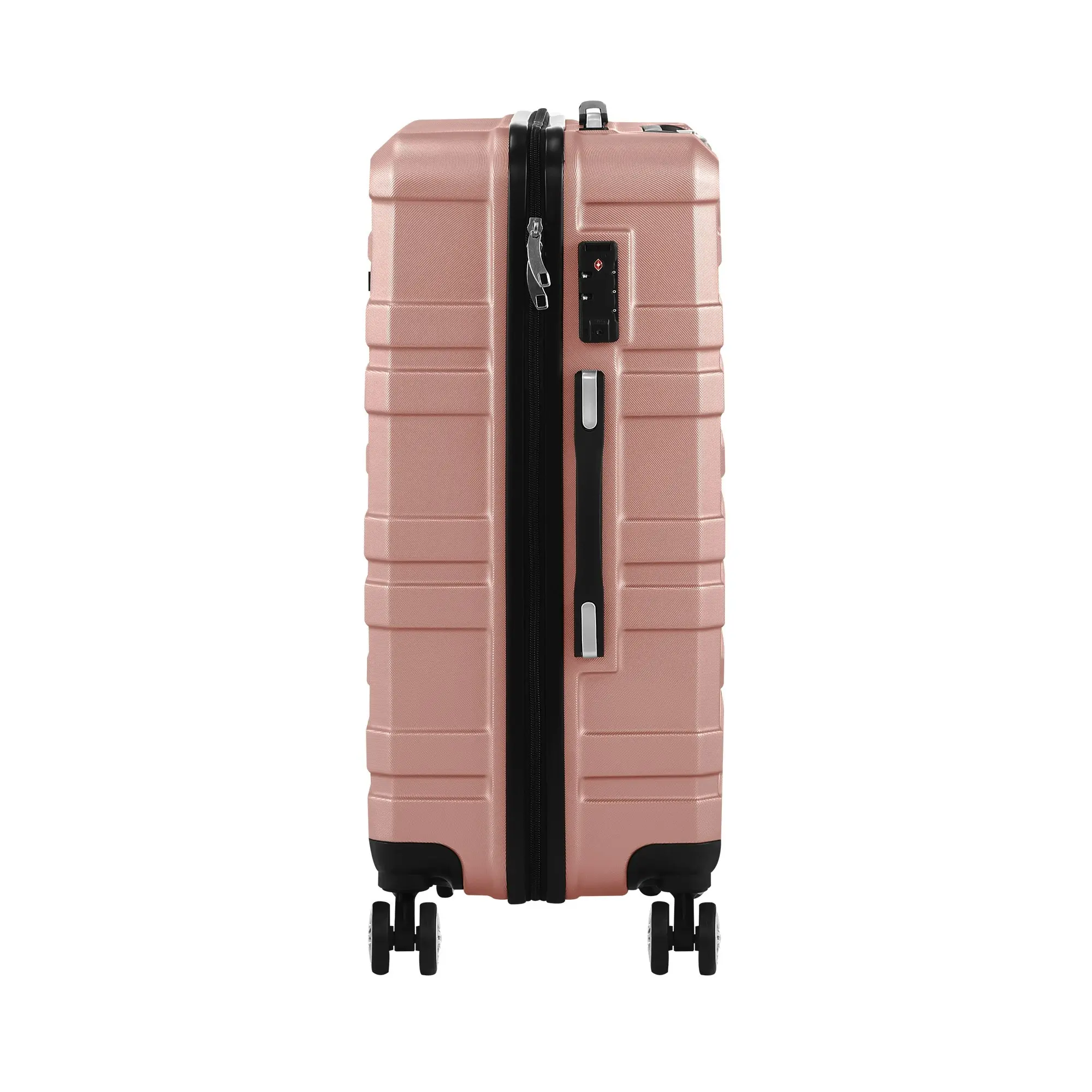 Mazam 28" Luggage Suitcase Trolley Set Travel TSA Lock Storage Hard Case Pink