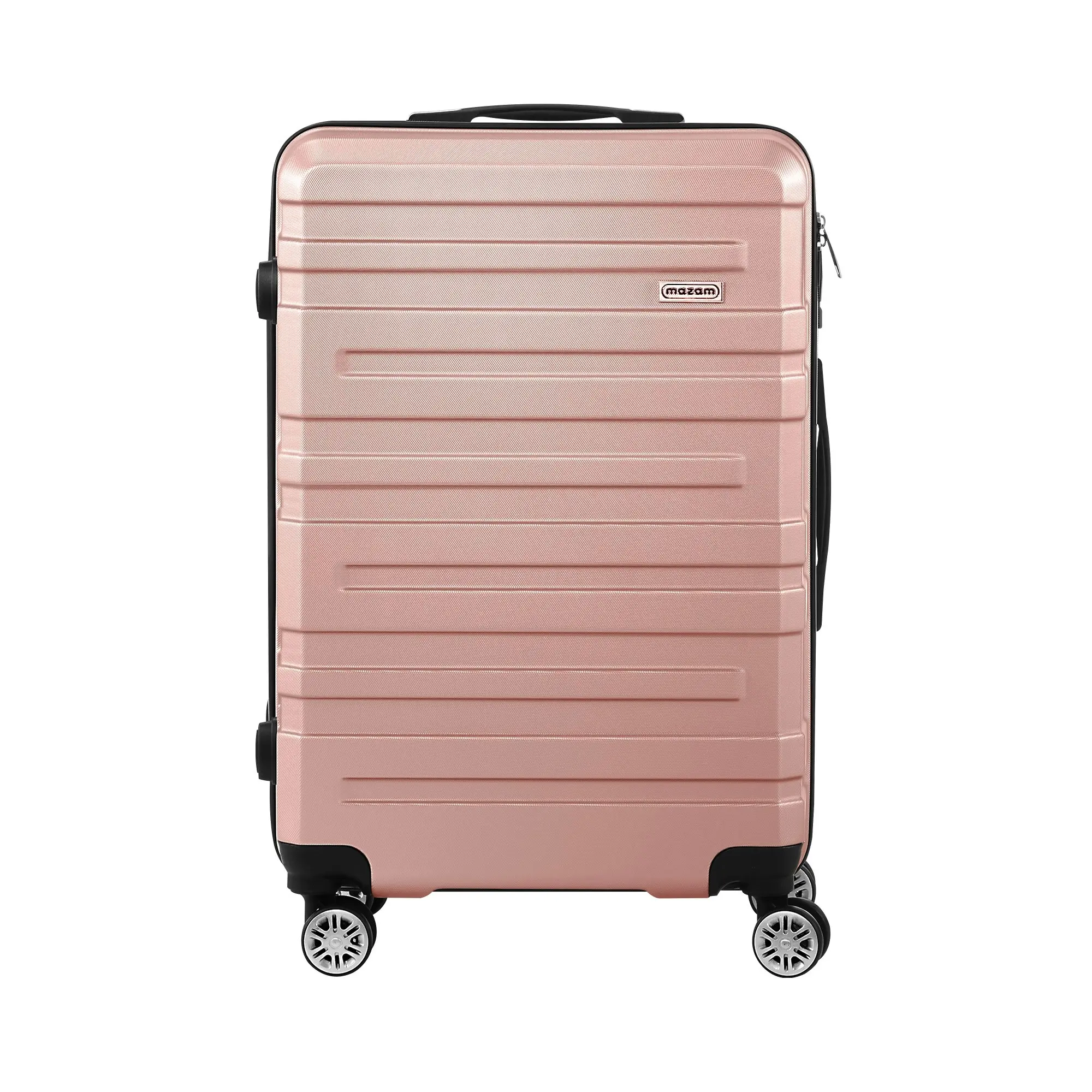 Mazam 28" Luggage Suitcase Trolley Set Travel TSA Lock Storage Hard Case Pink