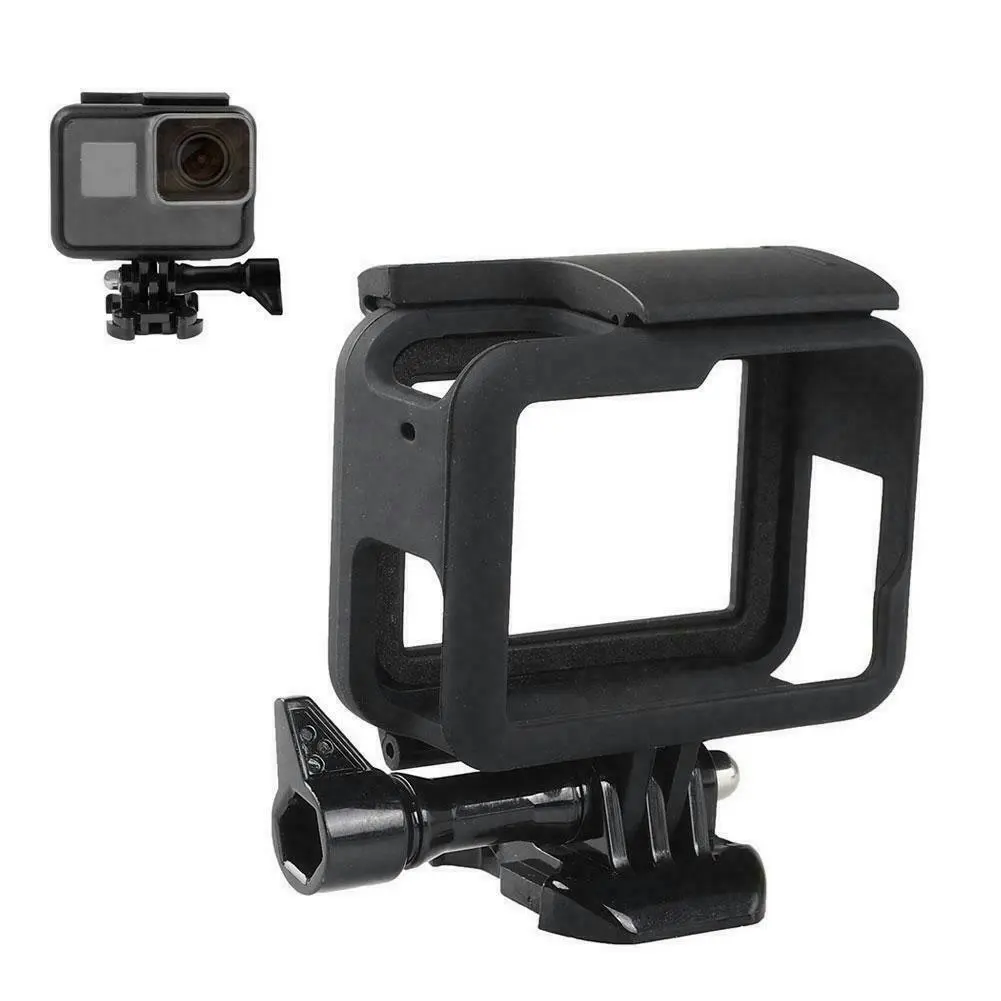 For GoPro Hero 7/6/5 Housing Border Protective Shell Case With Socket & Screw