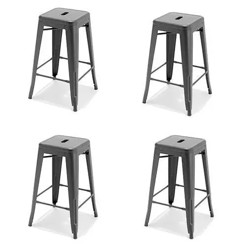 CafePro Tolix Replica Metal Café Bar Stools 66cm, Office Chair, Kitchen, Dining Chair, gaming chair, Vanity Chair, Breakfast Bar Stool