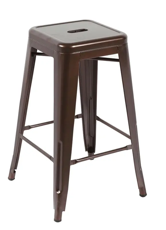 CafePro Tolix Replica Metal Café Bar Stools 66cm, Office Chair, Kitchen, Dining Chair, gaming chair, Vanity Chair, Breakfast Bar Stool