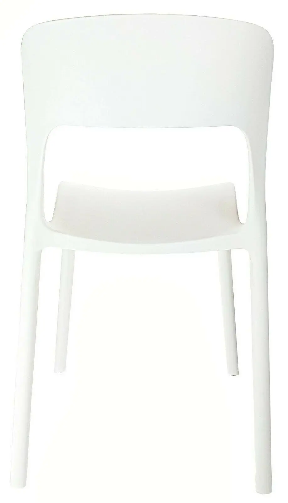 CafePro Gipsy Plastic Resin Chair, Polypropylene Easily Stackable, Matt Finish Armless Outdoor Furniture with Extra Durable and Heavy Weight Capacity