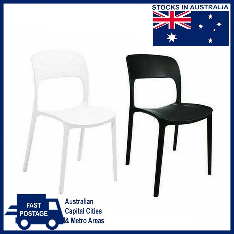 CafePro Gipsy Plastic Resin Chair, Polypropylene Easily Stackable, Matt Finish Armless Outdoor Furniture with Extra Durable and Heavy Weight Capacity