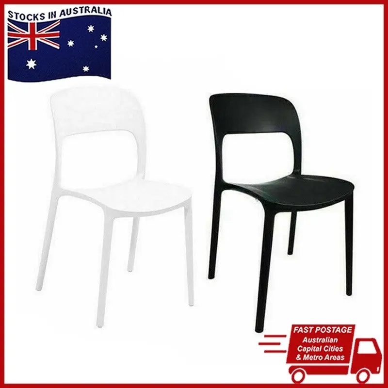 CafePro Gipsy Plastic Resin Chair, Polypropylene Easily Stackable, Matt Finish Armless Outdoor Furniture with Extra Durable and Heavy Weight Capacity